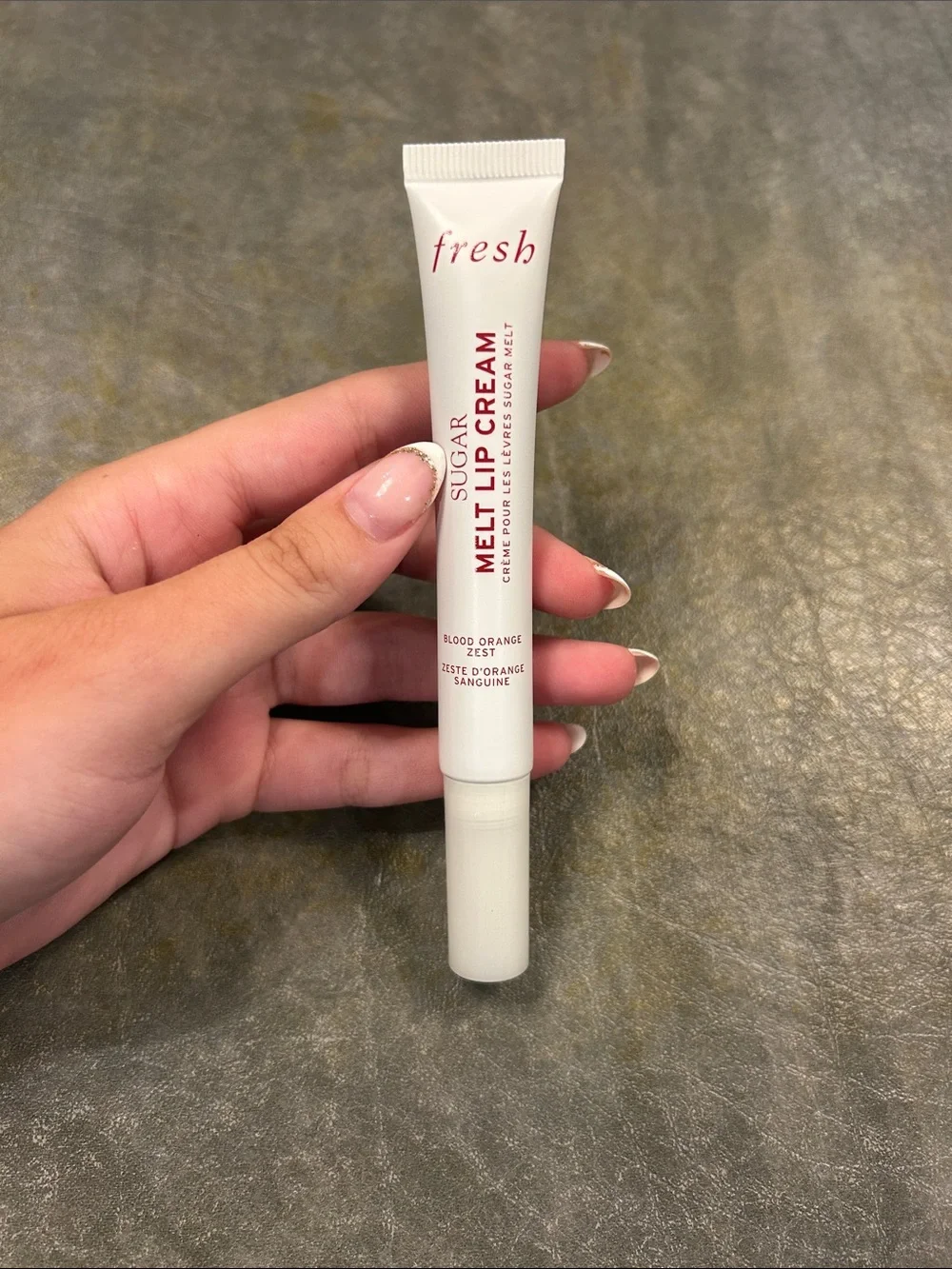 Fresh sugar melt lip cream flavored buttery lip balm - Blood Orange Zest
